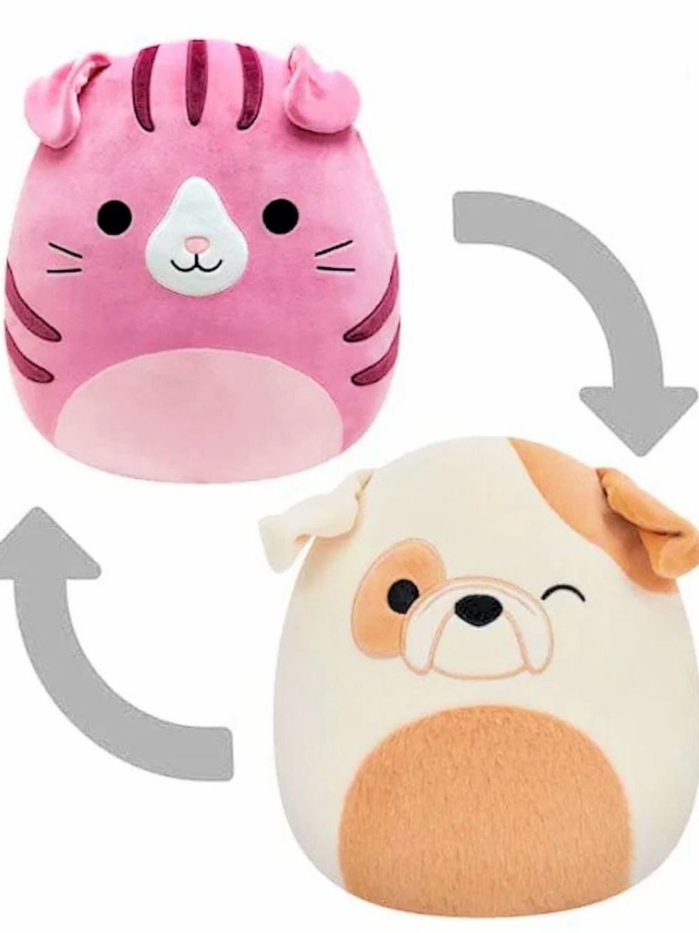 NWT 8" Squishmallows Flip-A-Mallows
Geraldine & Brock Reversible Plush
